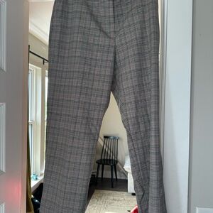 Theory wool plaid trouser pants- 14